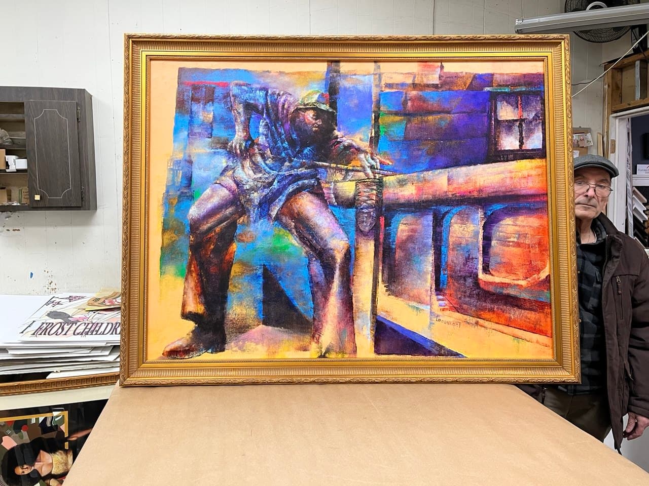 Fine Art & Oil Painting Framing example 2