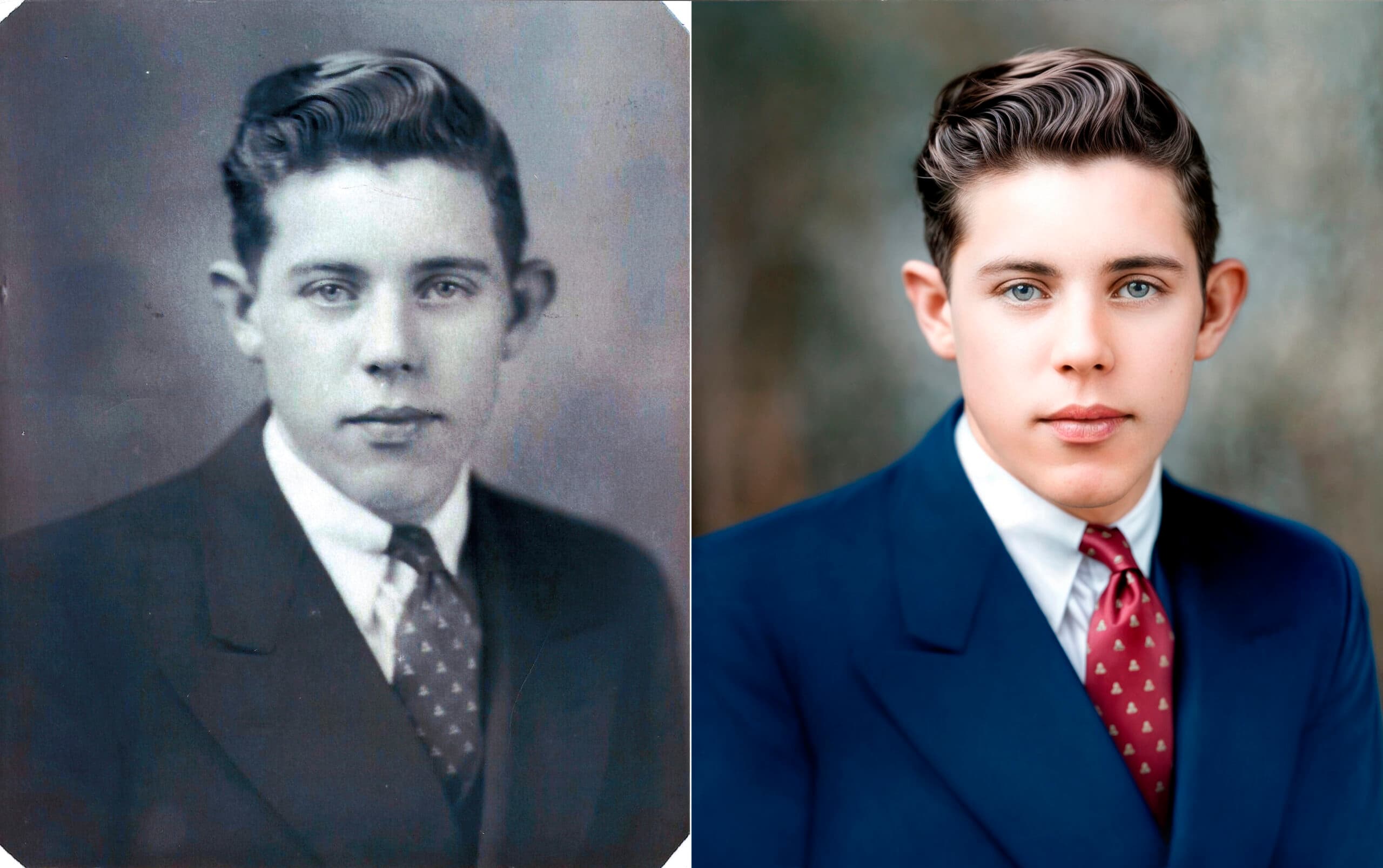 Restored photograph example 6